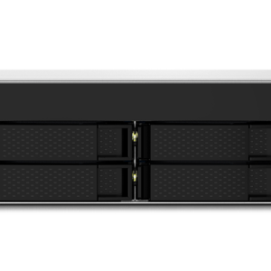 8-Bay rackmount NAS with 10GbE SFP+ and 2.5GbE ports and redundant power supply